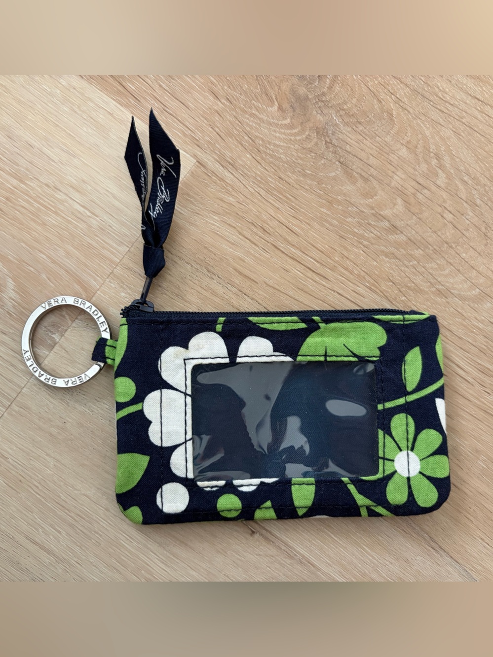 Vera Bradley Zip ID Case in RETIRED Lucky You